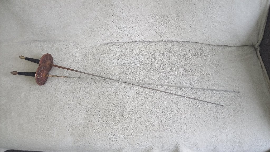 Degens decoratief 110 cm, Huis en Inrichting, Ophalen, Gebruikt, Metaal, Decoratieobject