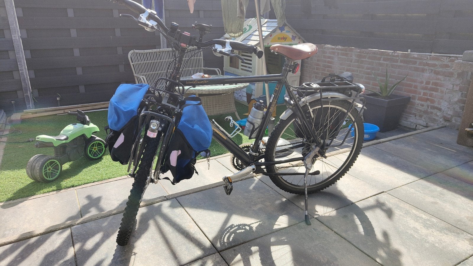 Koga Miyata World Traveller, Fietsen en Brommers, Gebruikt, Velgrem, 55 cm of meer, Koga Miyata