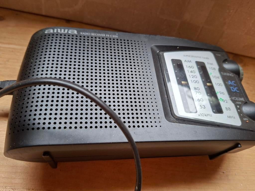 Aiwa Radio Receiver FR-C300 - Compacte AM/FM Radio, Ophalen of Verzenden, Gebruikt, Radio