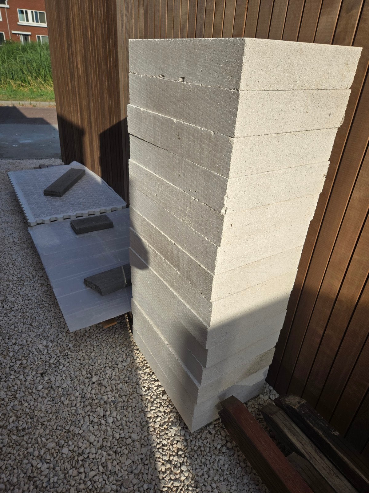 Cellenbeton  blokken 60x40x10 cm, Ophalen, Nieuw, Kalkzandstenen