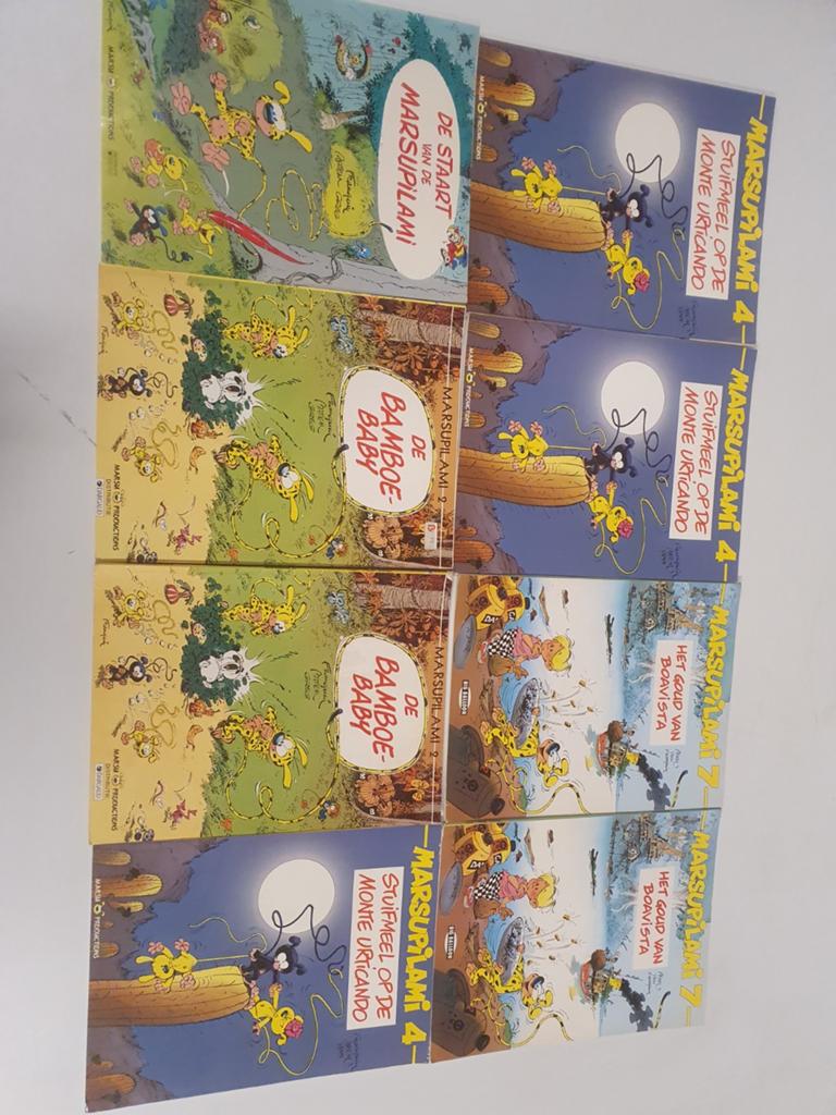 Marsupilami strips, Boeken, Ophalen of Verzenden, Zo goed als nieuw