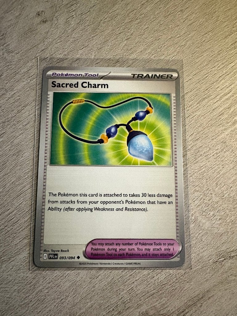 Sacred Charm 093/094 Phantasmal Flames - Pokémon Kaart, Ophalen of Verzenden, Nieuw, Losse kaart