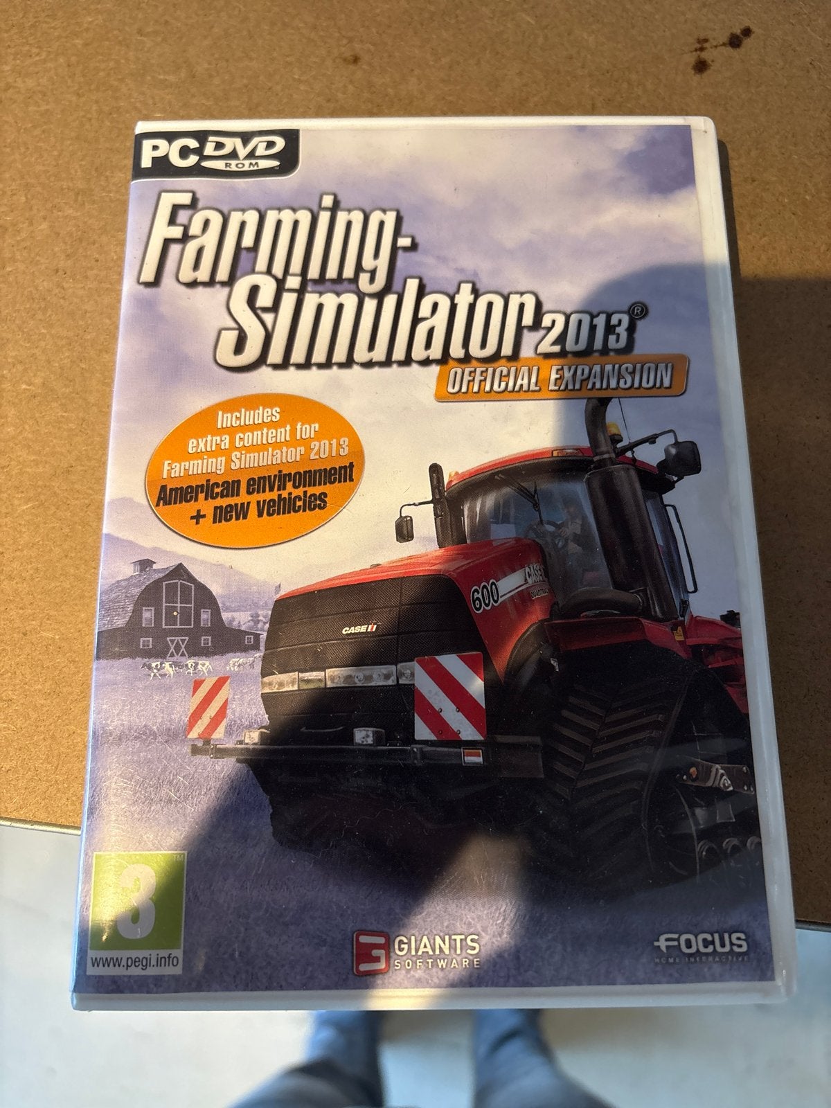 Farming Simulator 2013 Official Expansion PC DVD, 1 speler, Ophalen of Verzenden, Zo goed als nieuw, Vanaf 3 jaar