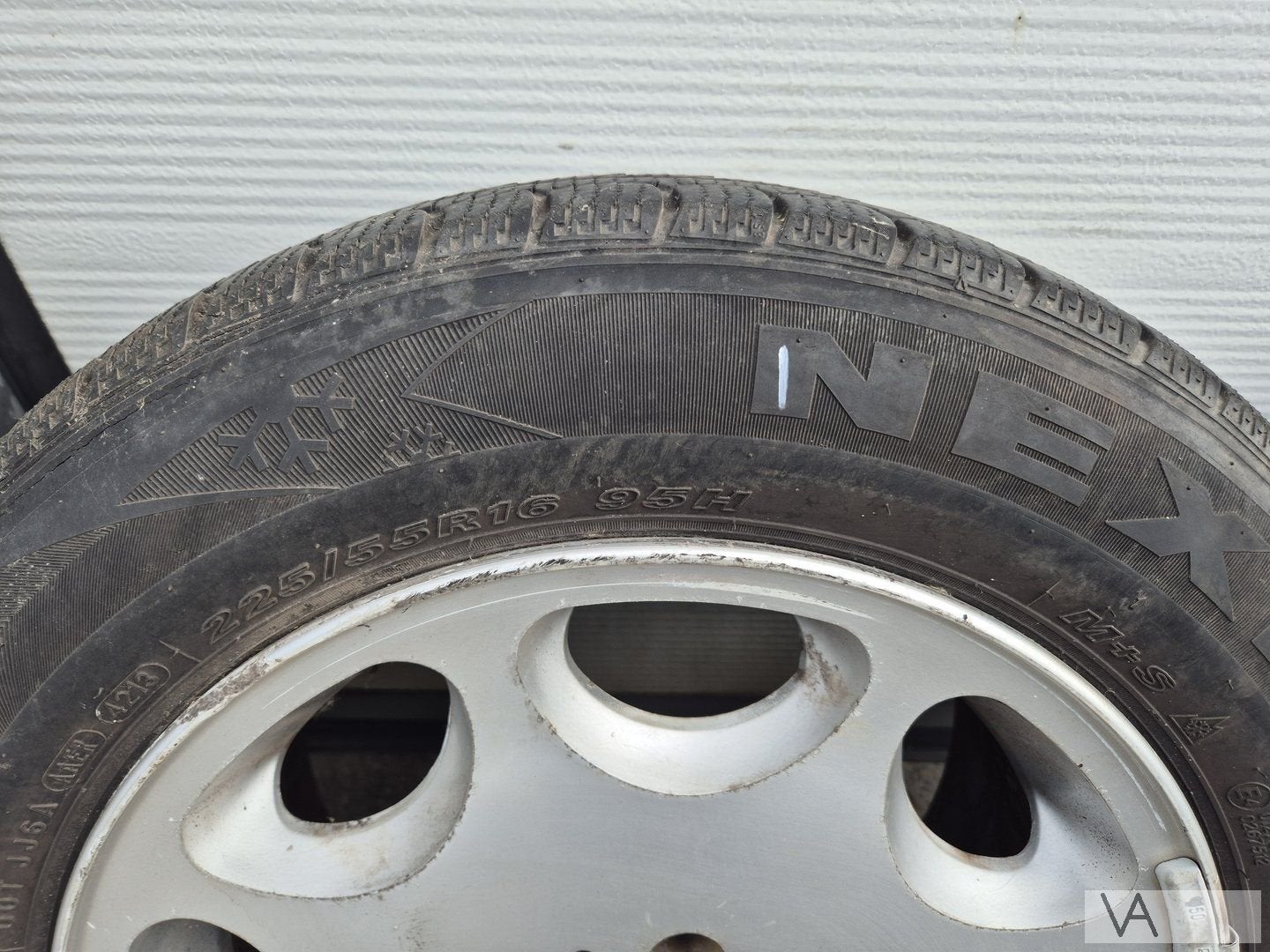 Set 3 velgen Mercedes W124 e500 500e W129 16 inch 1244011402, Gebruikt, -, -, Banden en Velgen