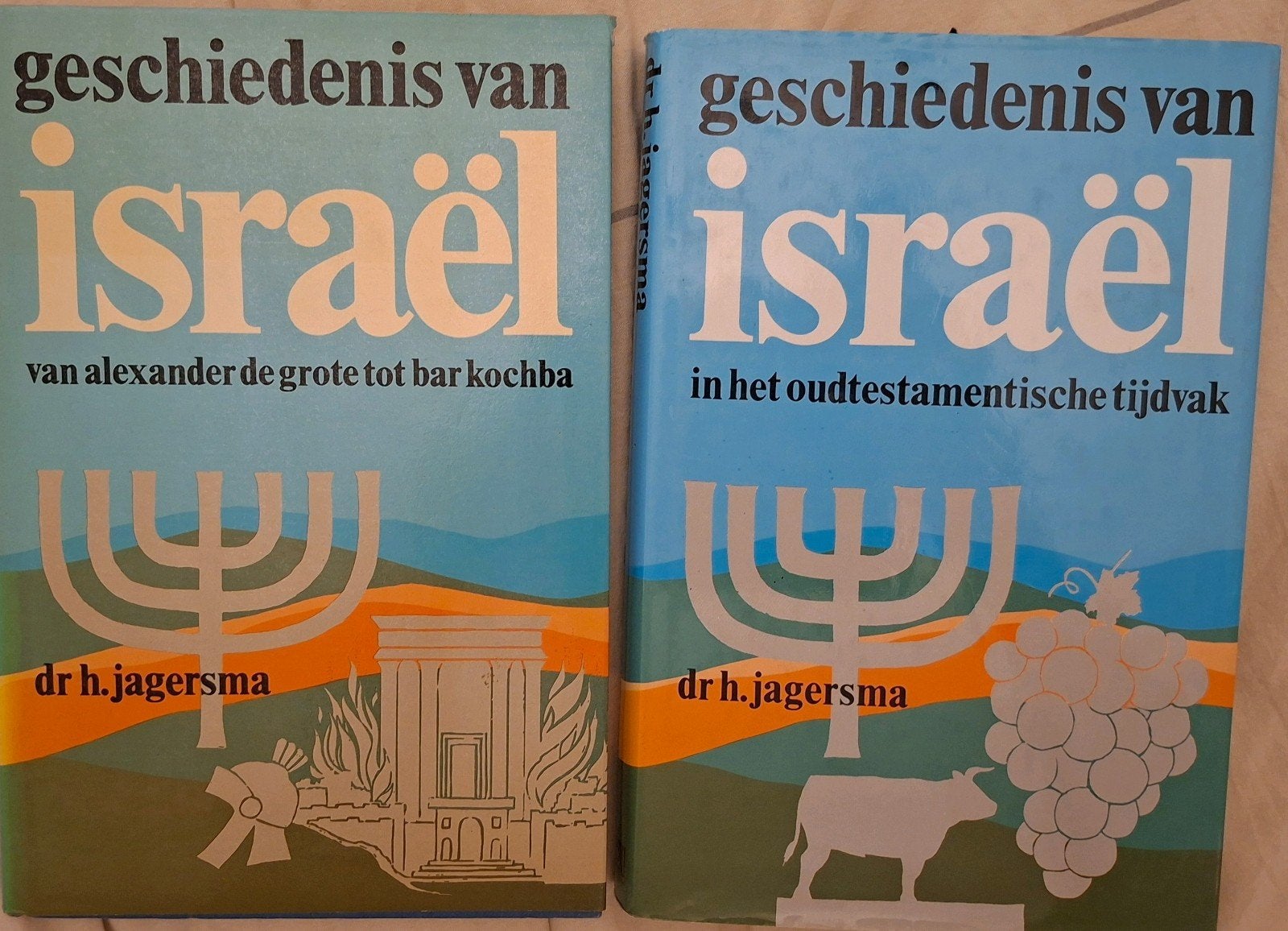 Geschiedenis van Israël - Dr. H. Jagersma (2 delen), Boeken, Ophalen of Verzenden, Gelezen, Dr. H. Jagersma