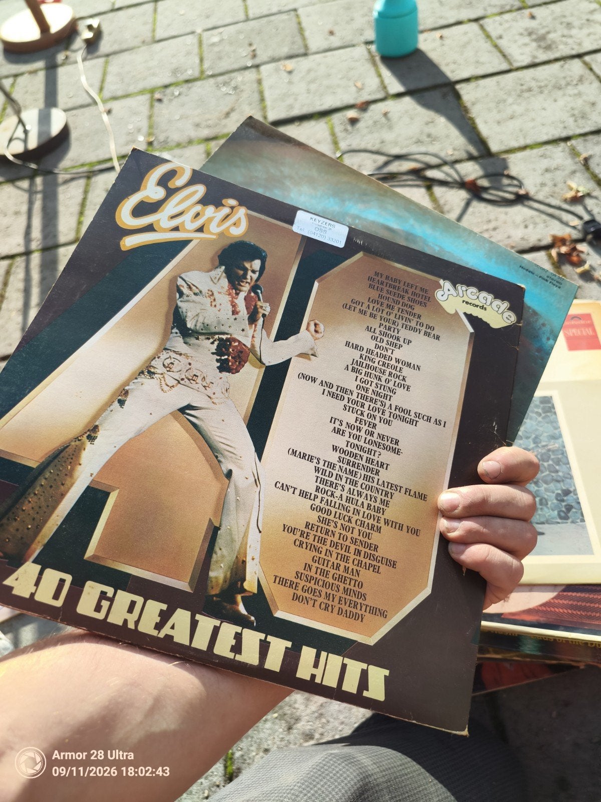 Elvis Presley - 40 Greatest Hits LP (Vinyl), Gebruikt, Pop, Ophalen of Verzenden, 12 inch