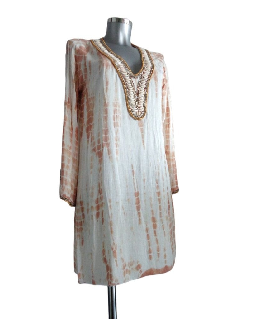 Hot Lava Ibiza tuniek, maat small, rayon, nieuw, kaartjes, Kleding | Dames, Overige kleuren, Hot Lava, Nieuw, Ophalen of Verzenden