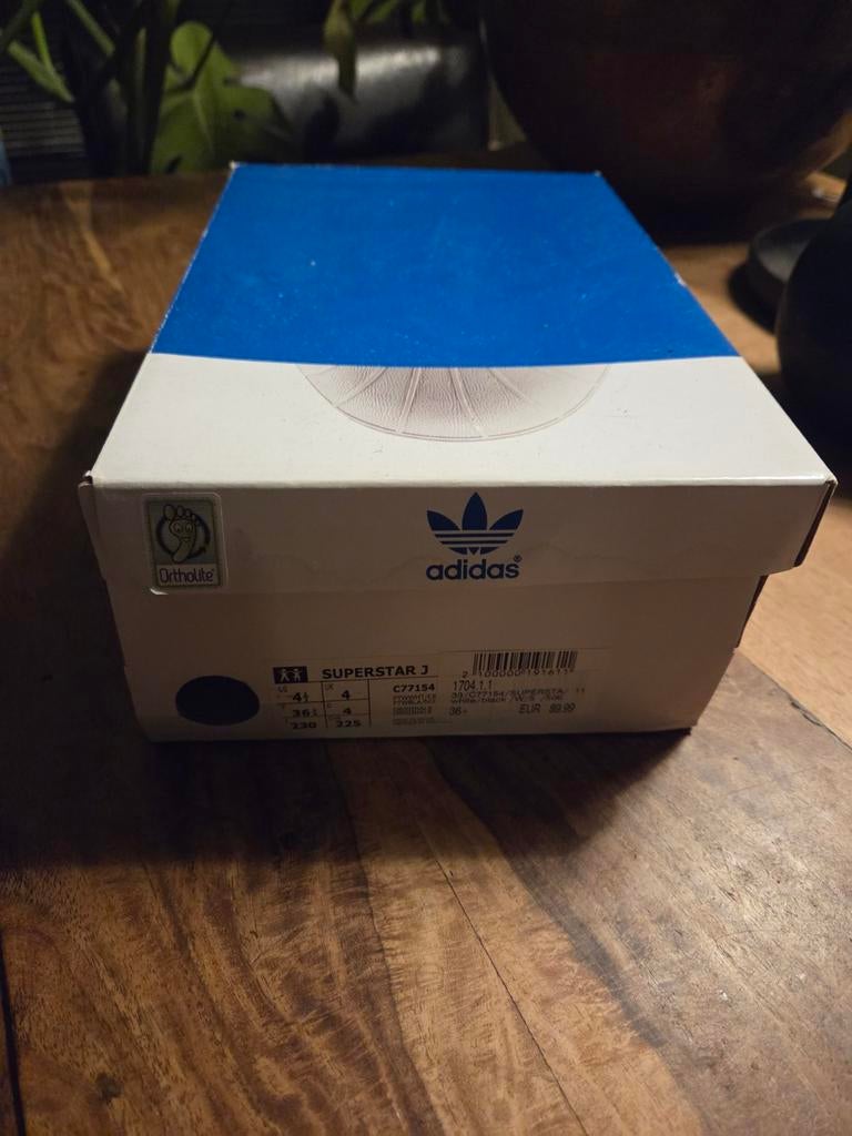 Adidas Superstar sneakers wit/zwart - Maat 36 2/3, Adidas, Wit, Nieuw, Ophalen of Verzenden