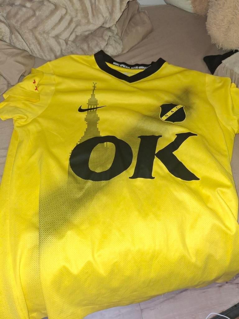 NAC Breda Thuisshirt Geel Nike Dri-Fit Maat L, Maat 52/54 (L), Geel, Nike, Ophalen of Verzenden
