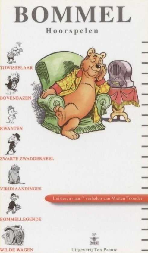 Luisterboek: Bommel hoorspelen deel 1 van Marten Toonder, Ophalen of Verzenden, Cd, Volwassene