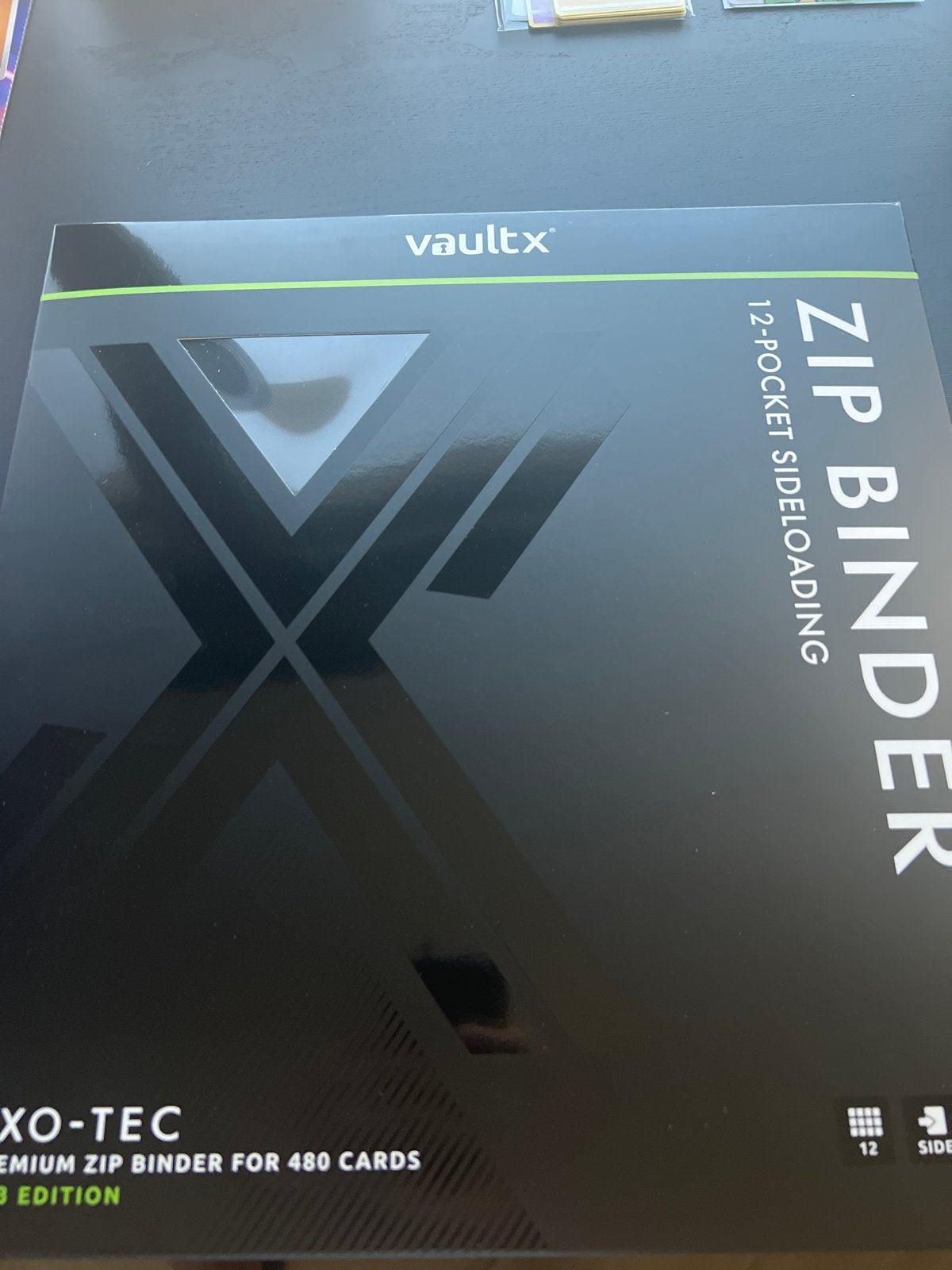 VaultX ME3 (1st edition) Zip Binder 12-Pocket Sideloading, Ophalen of Verzenden, Nieuw, Overige typen