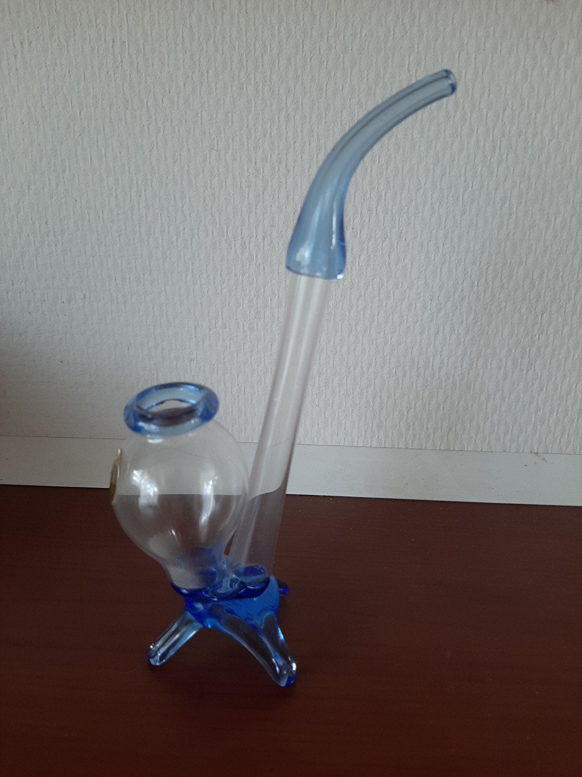 Boheems glazen pijp van Harrachov, 1712, Antiek en Kunst, Antiek | Glas en Kristal, Ophalen