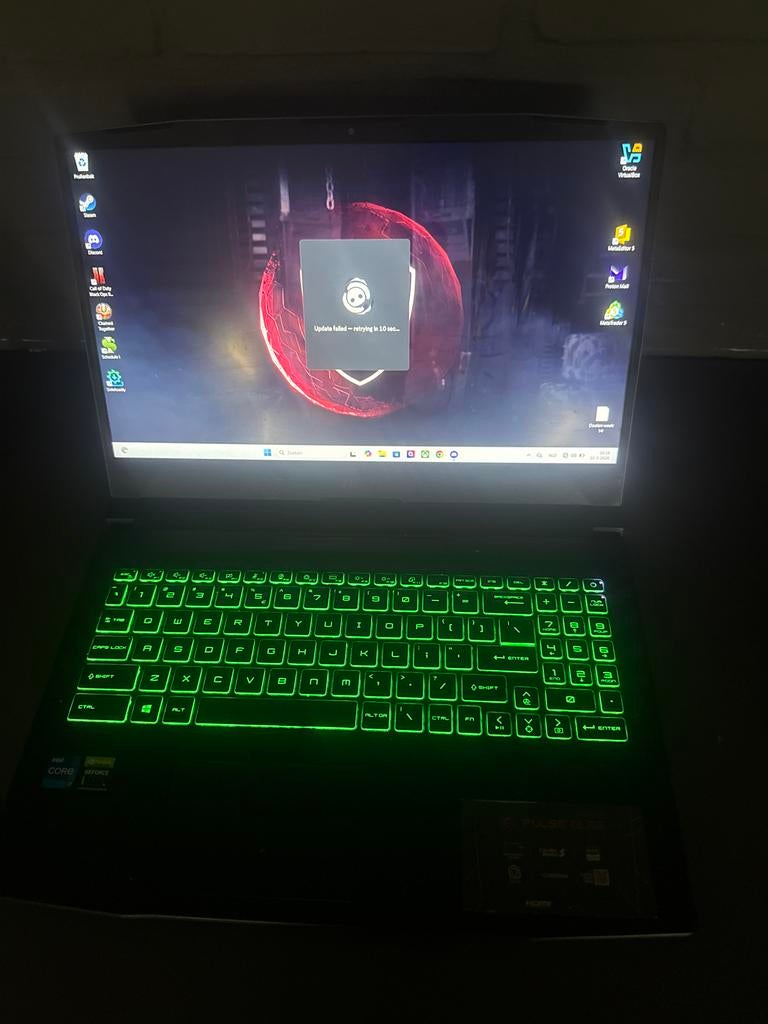MSI Pulse GL66 Gaming Laptop - i7-11800H, RTX 3050 Ti, 2 tot 3 Ghz, Ophalen of Verzenden, Zo goed als nieuw, Gaming
