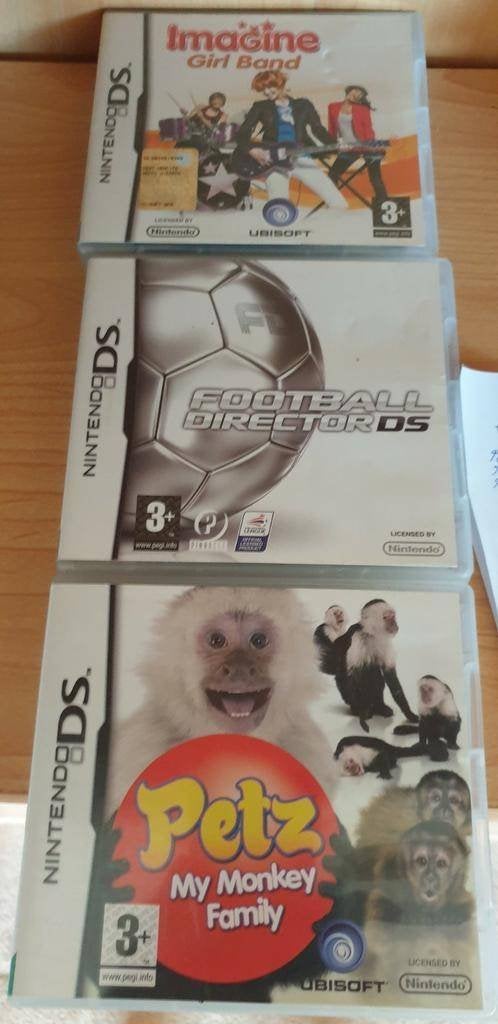 3 Nintendo DS Games, Avontuur en Actie, 1 speler, Ophalen of Verzenden, Zo goed als nieuw