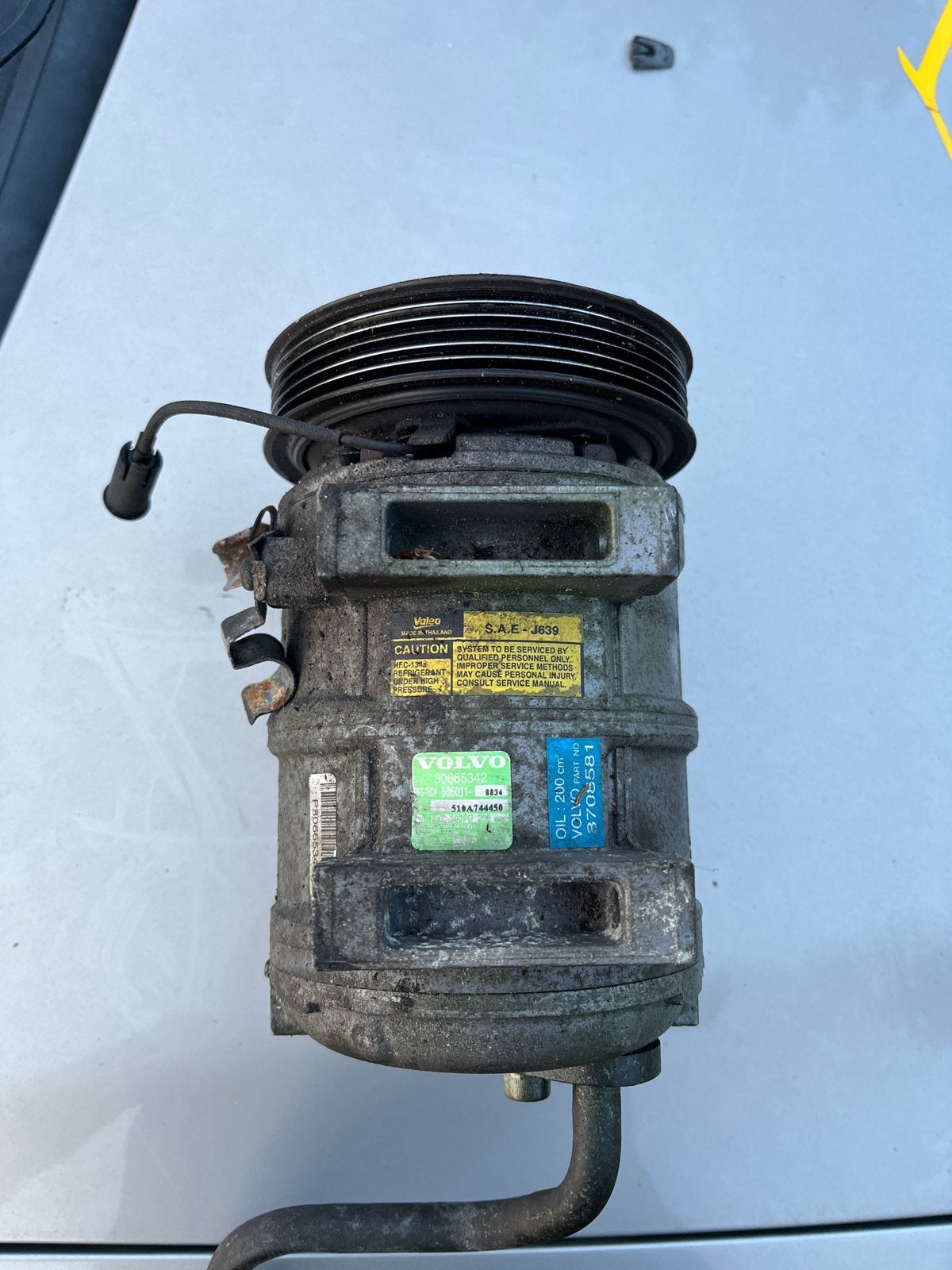 Volvo V70 / S70 / C70 / S60 / XC90 Aircopomp 3708581, Ophalen of Verzenden, Gebruikt, Volvo