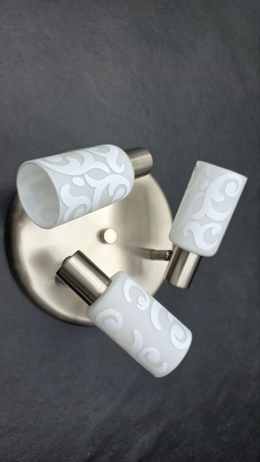 Moderne Plafondspot/Wandspot met 3 Halogeenlampen, Huis en Inrichting, Lampen | Spots, Halogeen, Geschikt voor plafondmontage