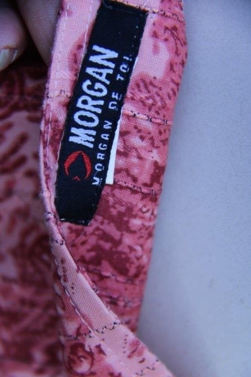 Rok oranje/ rood Morgan mt 36 Vaste prijs, Kleding | Dames, Rokken, Zo goed als nieuw, Knielengte, Maat 36 (S), Rood