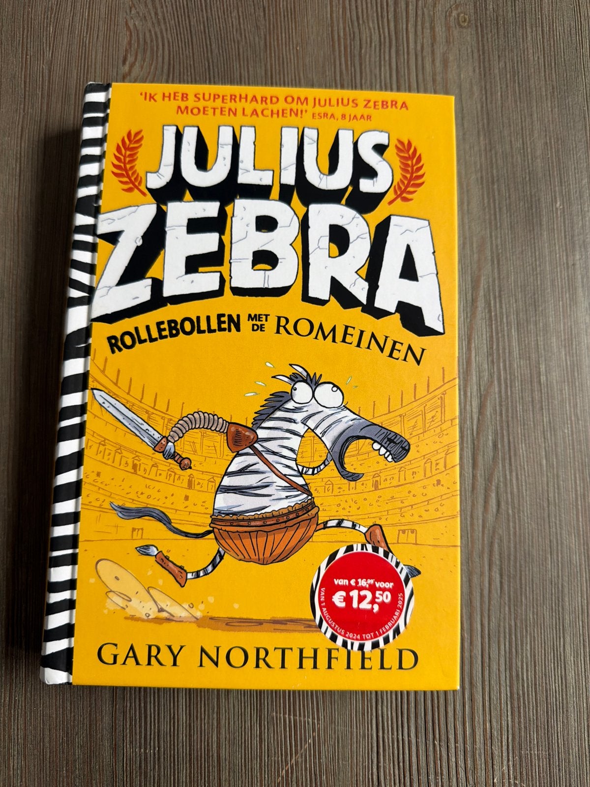 Julius Zebra: Rollebollen met de Romeinen - Zo goed als nieu, Ophalen of Verzenden, Zo goed als nieuw, Fictie algemeen