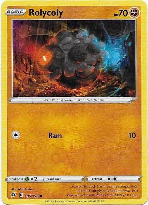 Rebel Clash,  Rolycoly [common] 105/192, Verzenden, Nieuw, Losse kaart