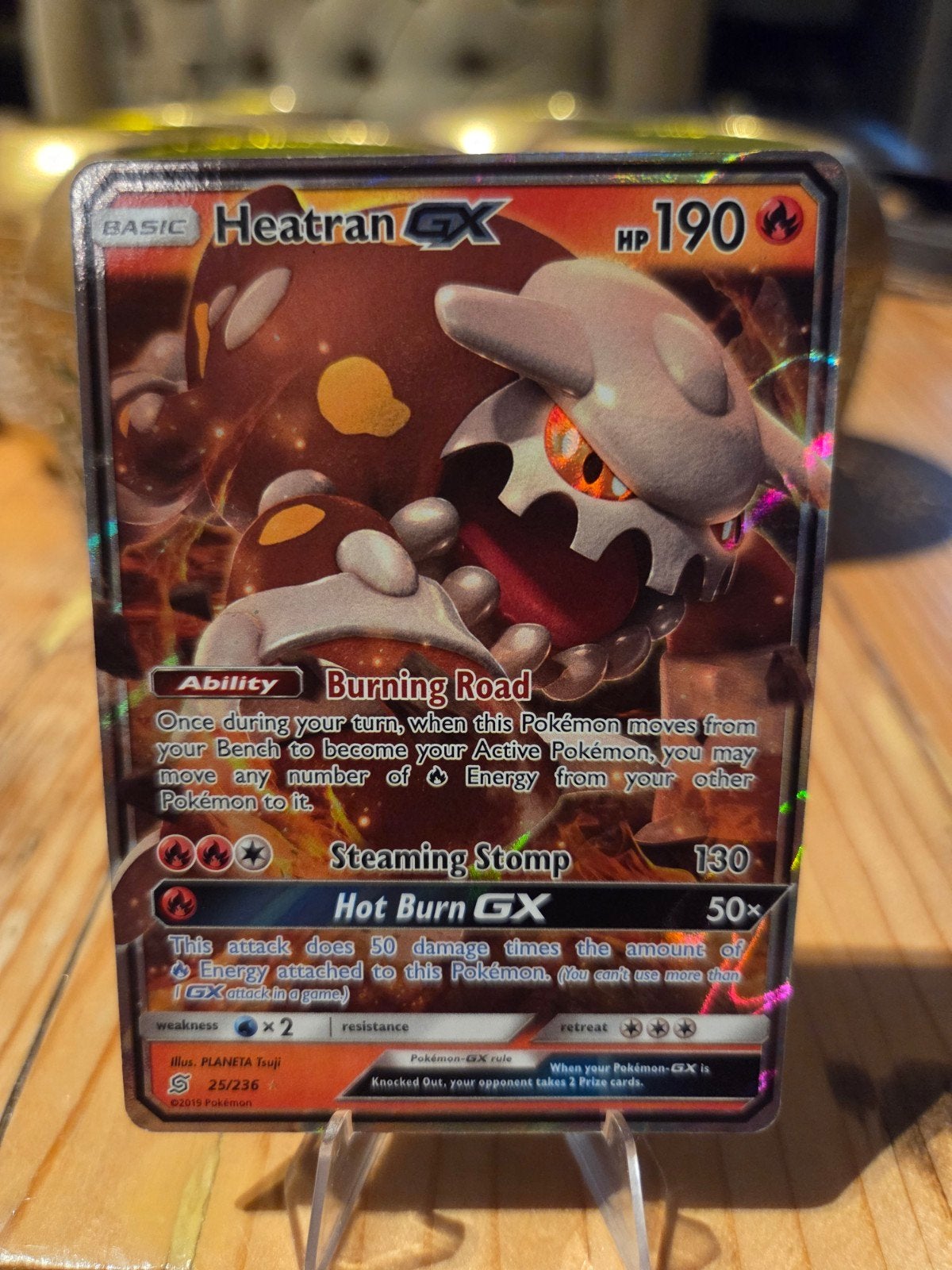 Heatran GX 25/236, Ophalen of Verzenden, Zo goed als nieuw, Losse kaart, Foil
