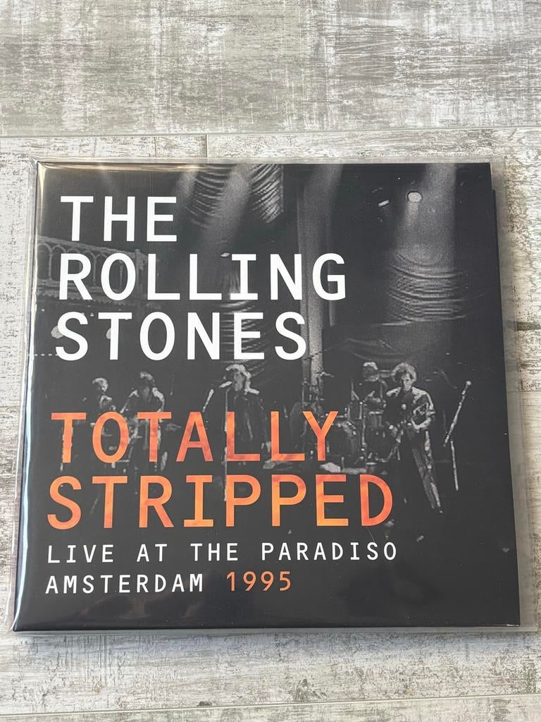 The Rolling Stones - Totally Stripped Live at Paradiso 1995, Gebruikt, 1990 - 1999, Colored vinyl, Ophalen of Verzenden