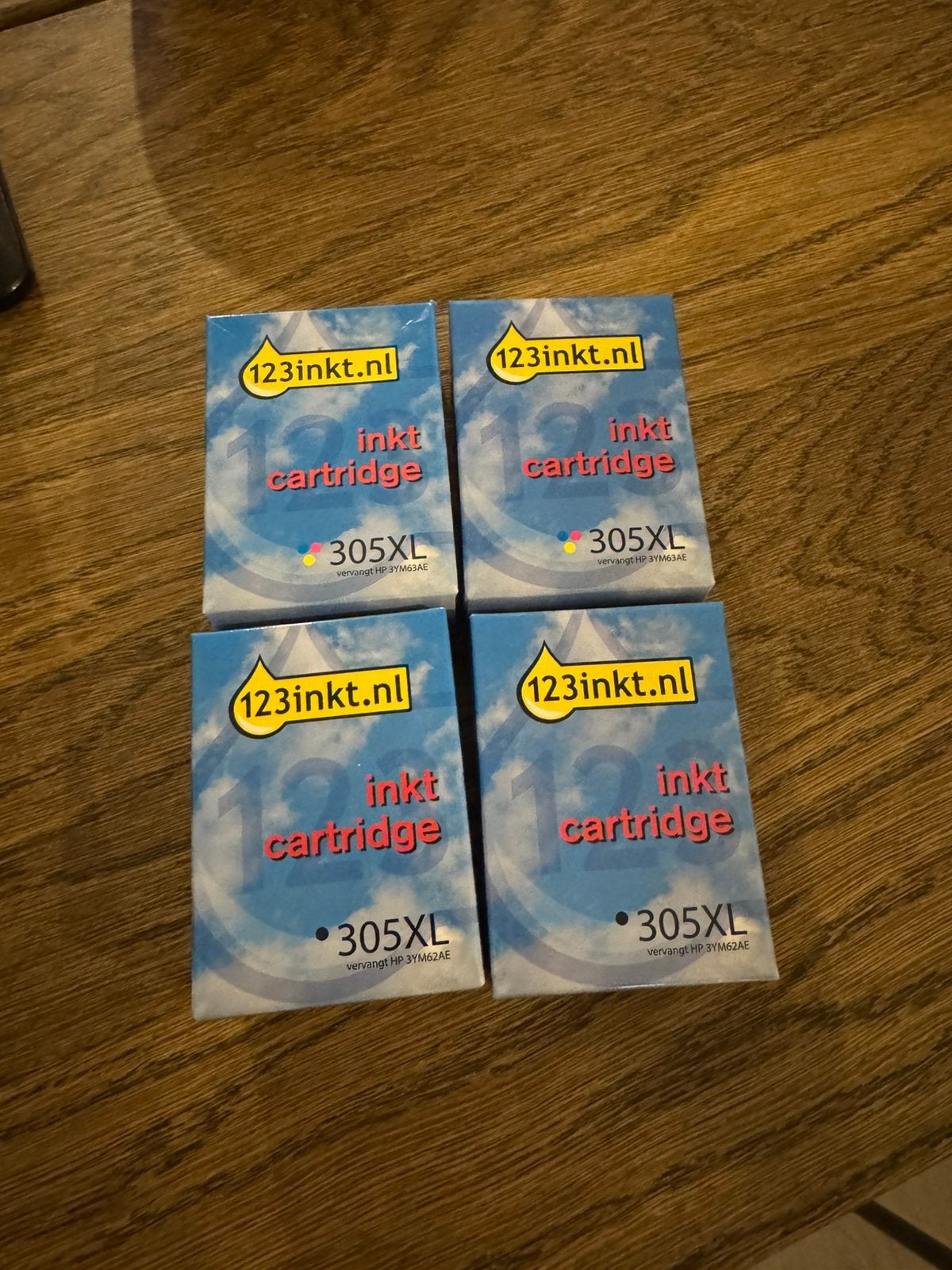 123 inkt nieuw is voor hp kleur en zwart, Ophalen of Verzenden, Nieuw