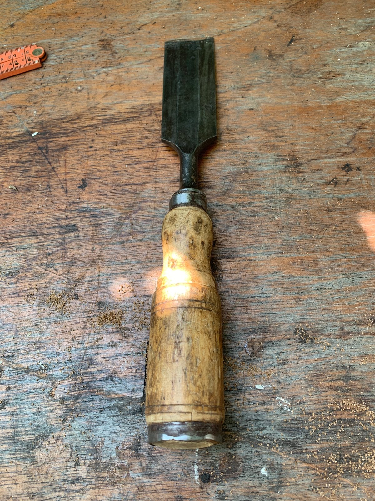 38mm steekbeitel esteel zweden 150+heft=272mm l, Ophalen of Verzenden