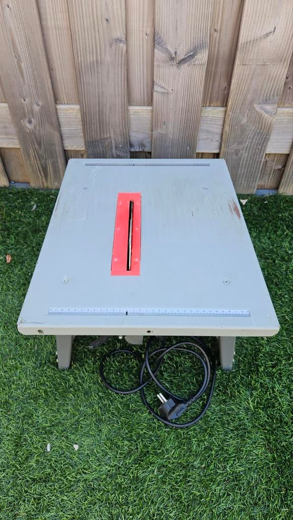 Kinzo Tafelzaag 1000W - Compact en Krachtig, Doe-het-zelf en Verbouw, Gebruikt, Cirkelzaag, Kinzo, 600 tot 1200 watt