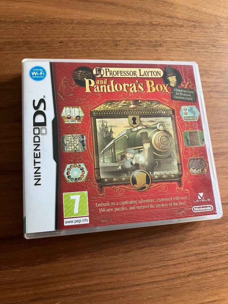 Professor Layton and Pandora's Box voor Nintendo DS, Puzzel en Educatief, 1 speler, Ophalen of Verzenden, Zo goed als nieuw