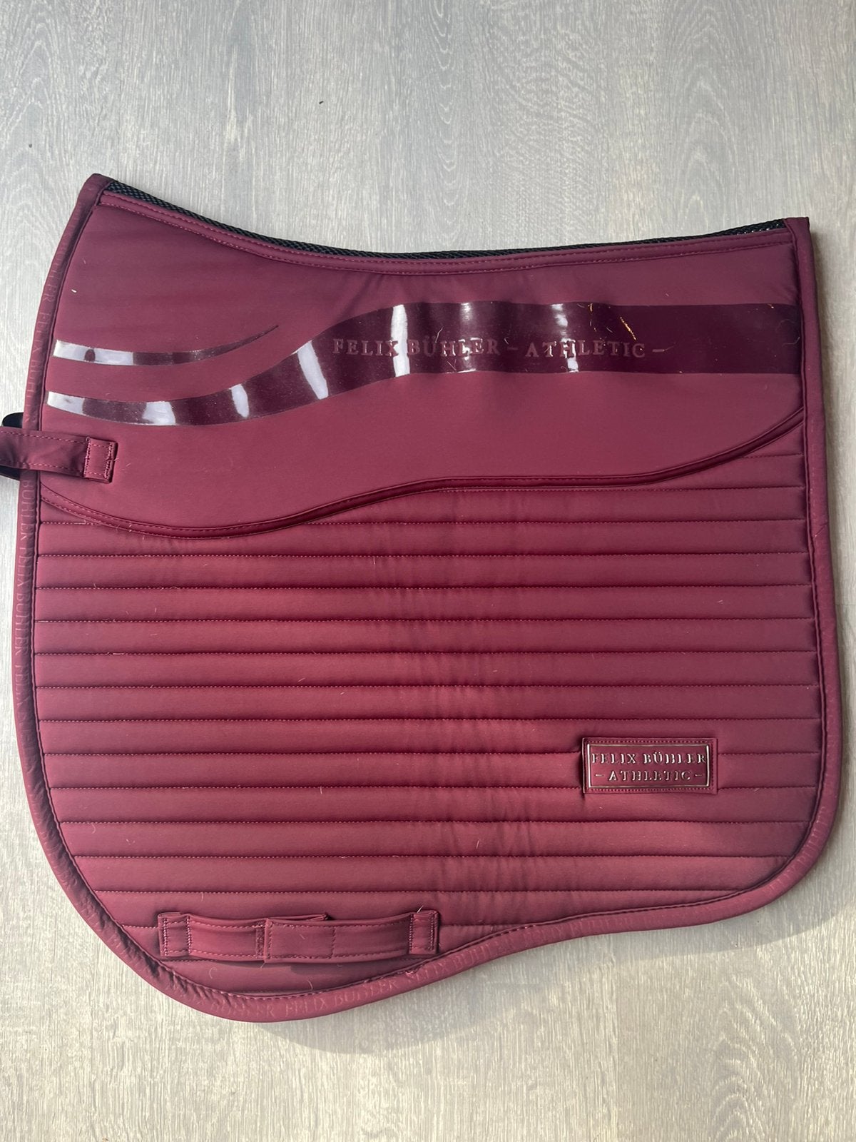 Dressuurdekje Felix Buhler maat full bordeaux, Full (L), Dressuurdekje, Rood, Ophalen of Verzenden