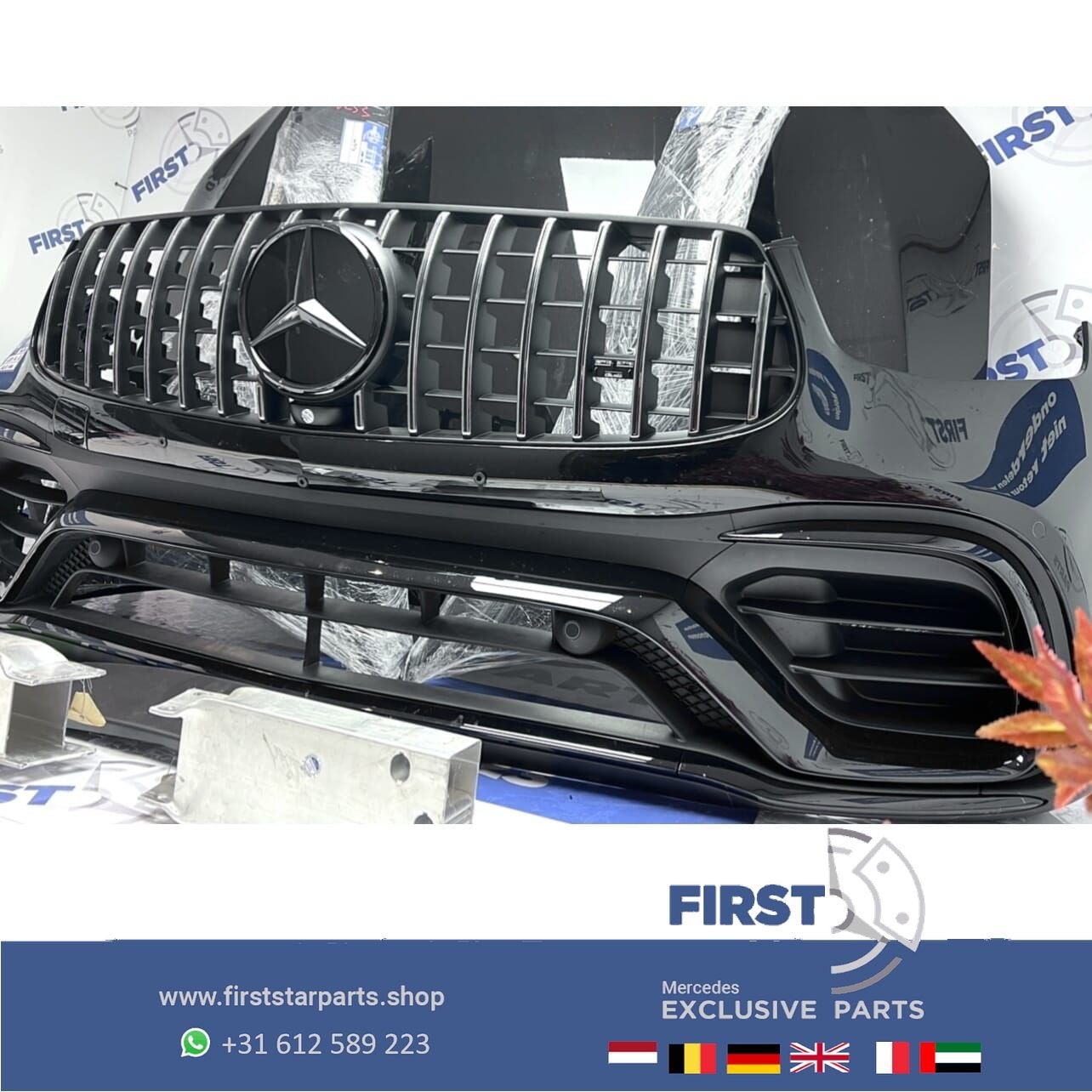 Mercedes GLC 63 AMG KLASSE VOORKOP X253 C253 GLC63 AMG FACEL, Gebruikt, -, Voor, Ophalen of Verzenden