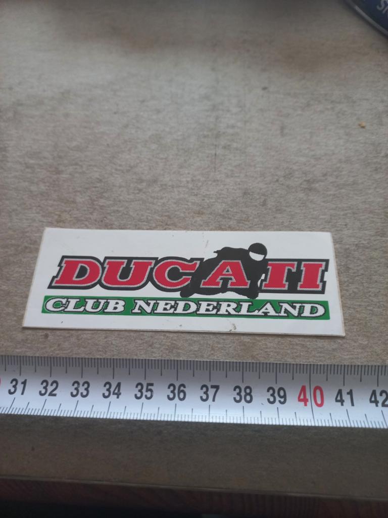Ducati club Nederland, Ophalen of Verzenden, Zo goed als nieuw