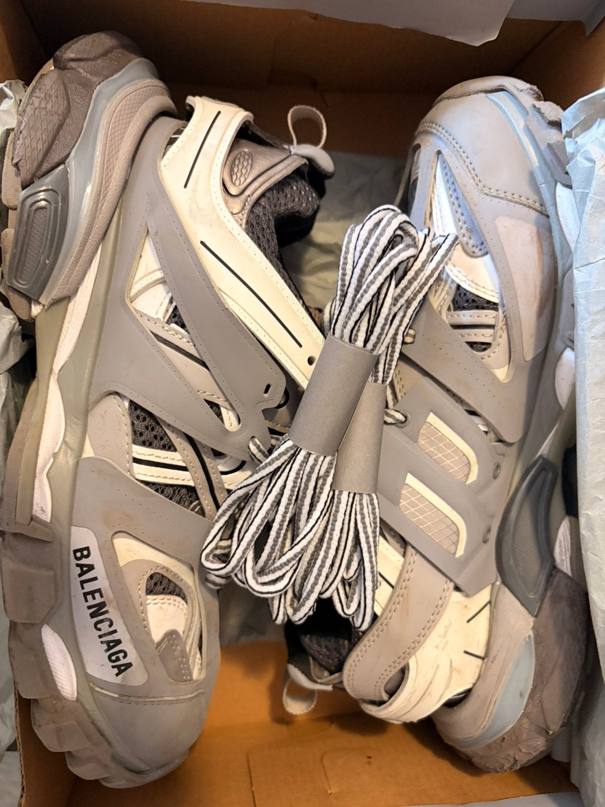 Balenciaga tracks maat 41, Kleding | Heren, Schoenen, Ophalen of Verzenden, Zo goed als nieuw, Zwart
