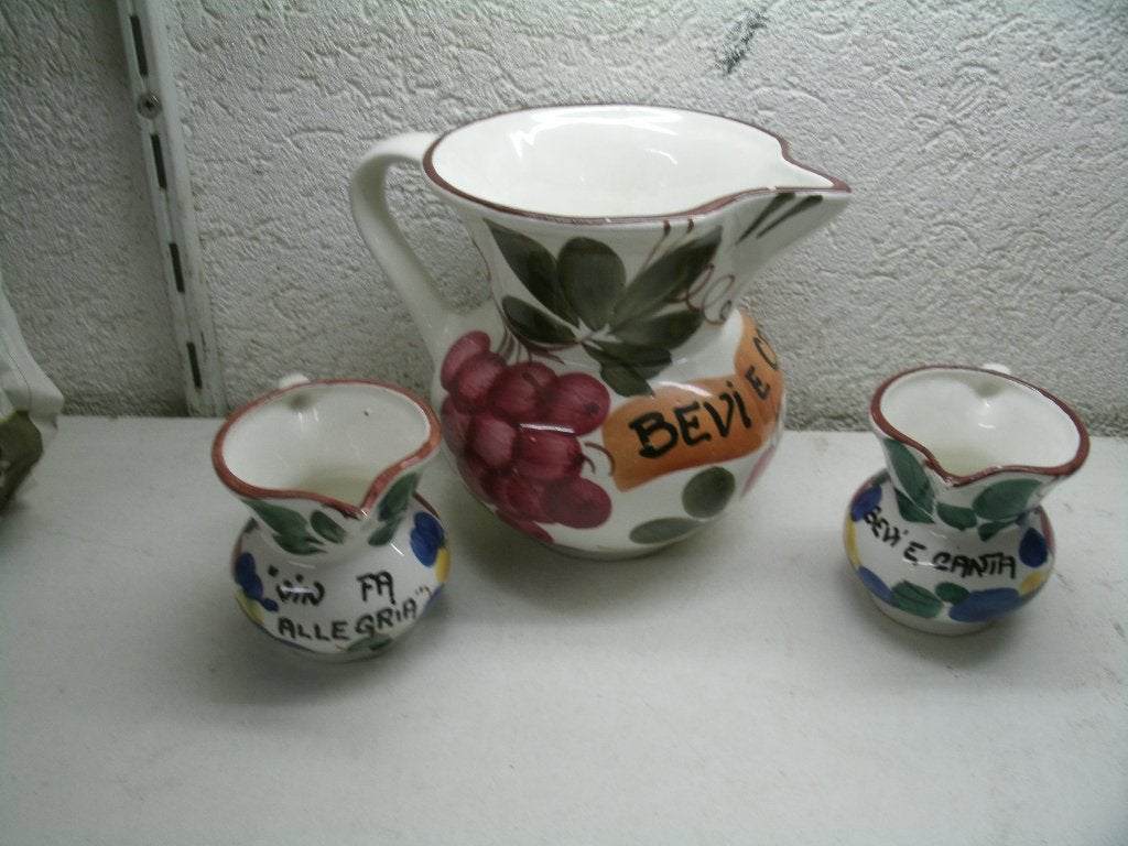 8c bevi e canta schenk set, Ophalen, Zo goed als nieuw, Bord(en), Overige stijlen