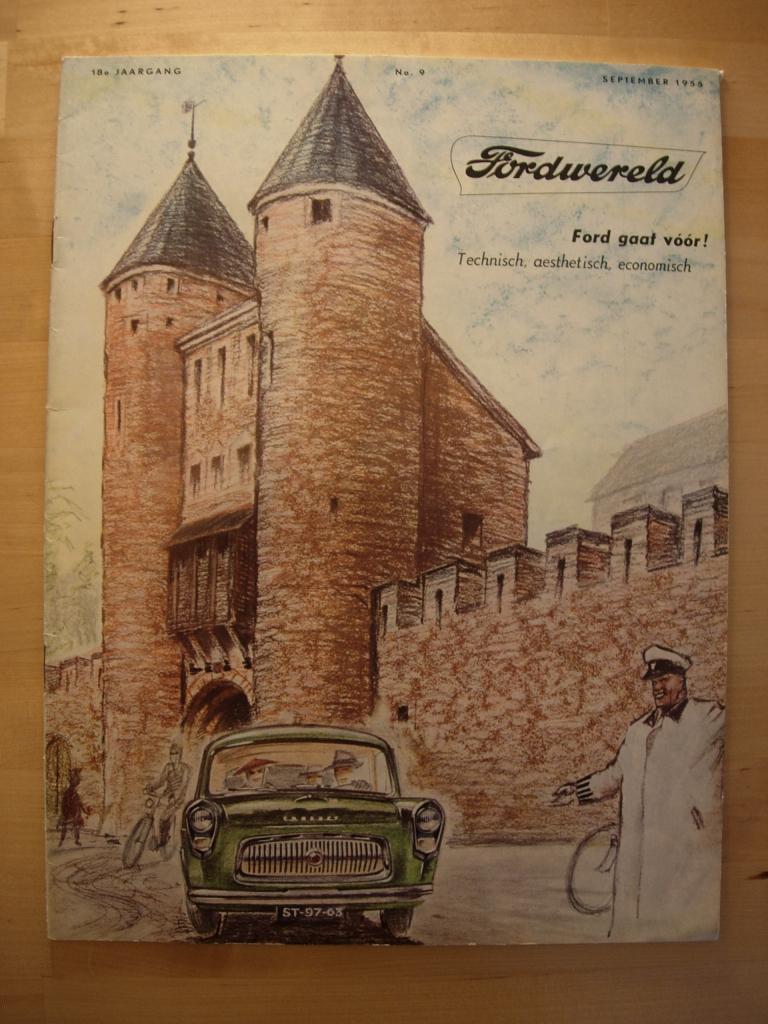 Ford Wereld September 1955 – Fordwereld, Ford, Ophalen of Verzenden, Zo goed als nieuw, Ford