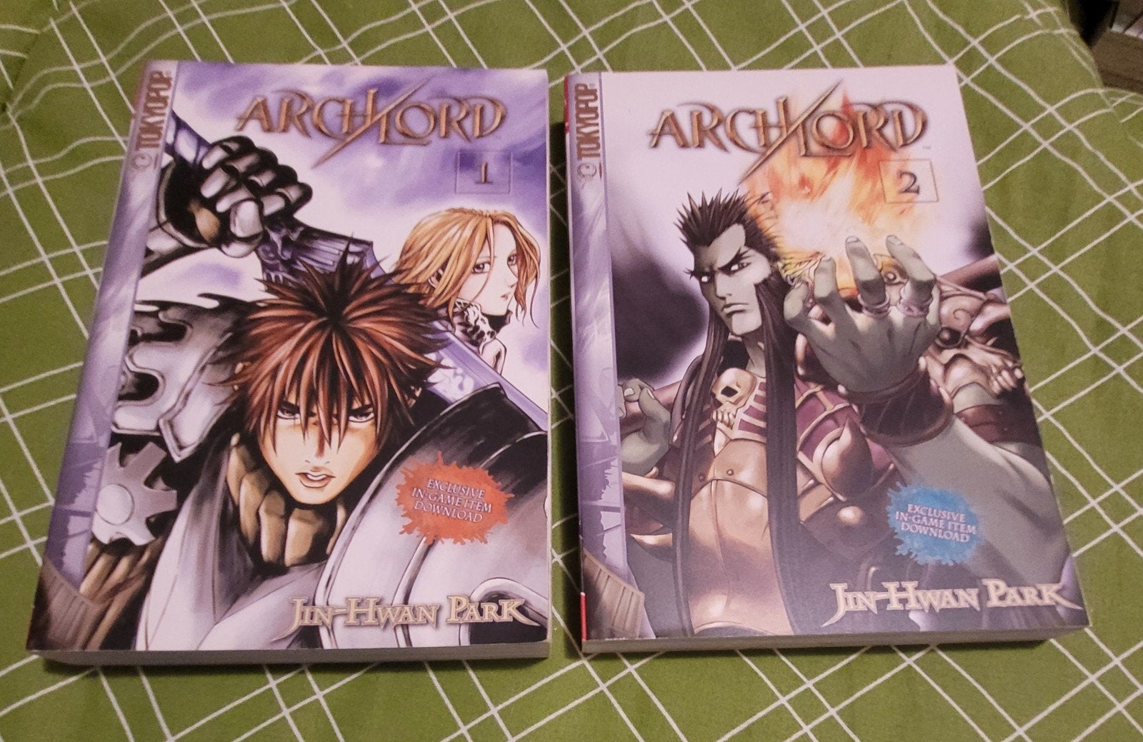 Manga's Archlord vol. 1 en 2, Gelezen, Jin-hwan park, Ophalen of Verzenden, Japan (Manga)