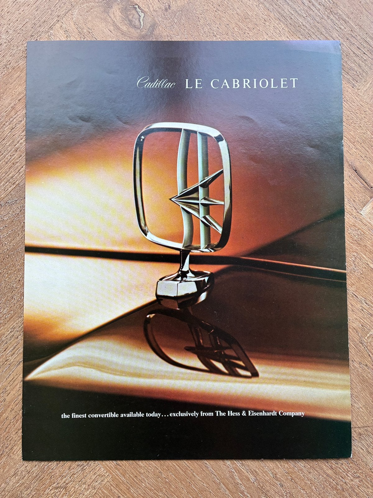 Cadillac Le Cabriolet brochure 10/78, Verzenden, Zo goed als nieuw, Overige merken