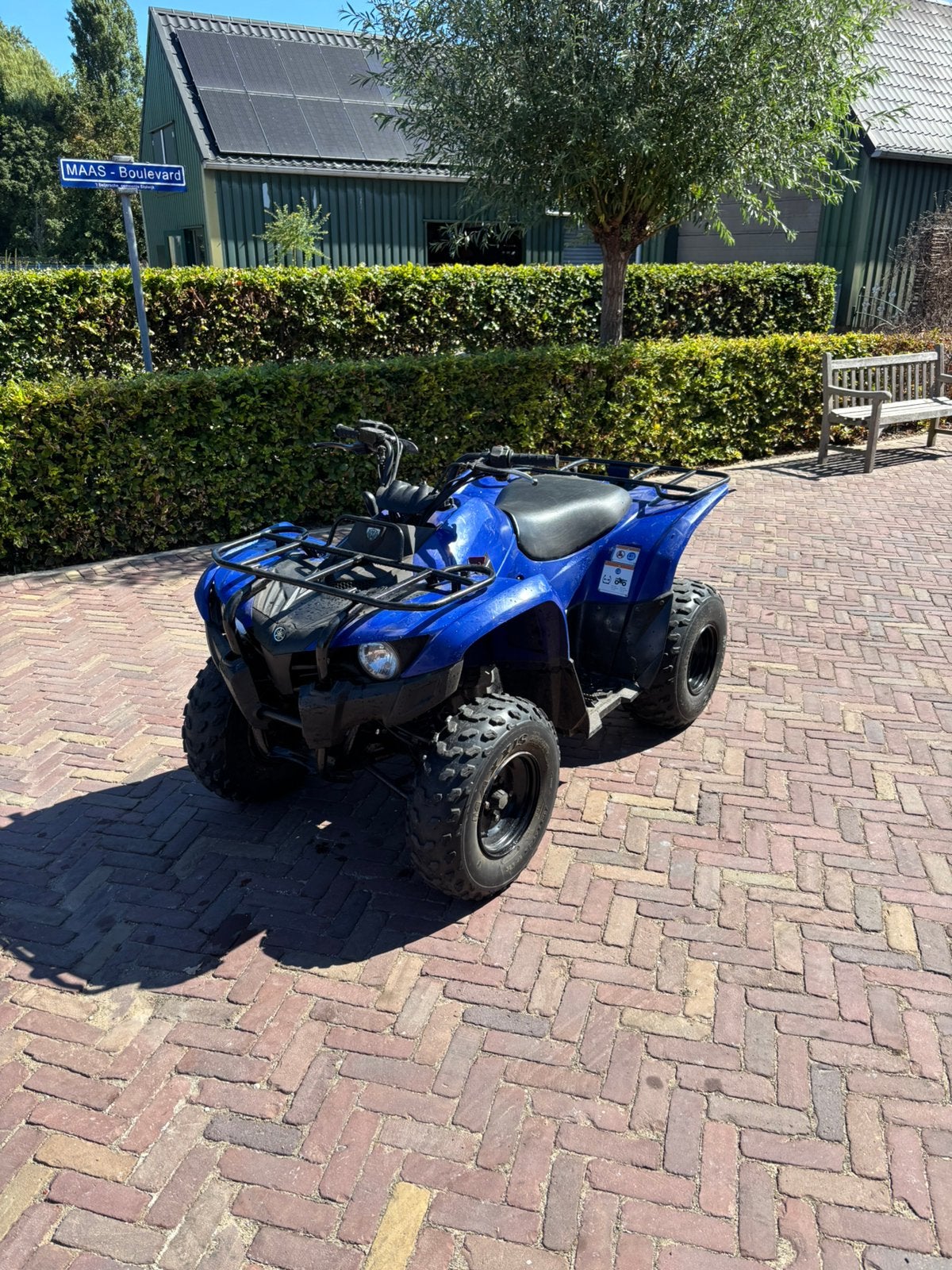 Yamaha grizzly 300, Motoren, 300 cc, 11 kW of minder, 1 cilinder