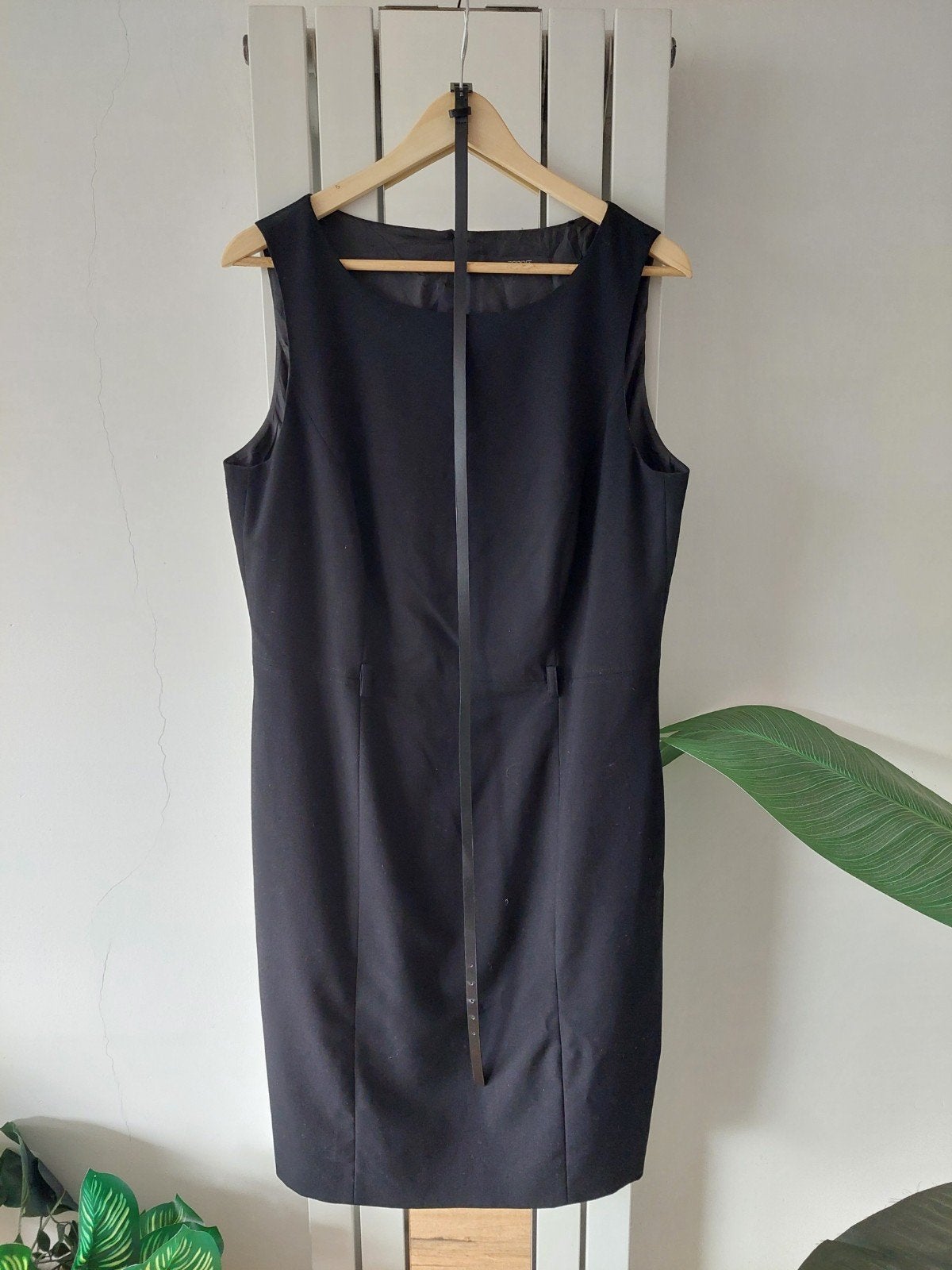 Esprit Collection Zwarte Jurk Maat xl, Maat 38/40 (M), Zwart, Ophalen of Verzenden, Zo goed als nieuw