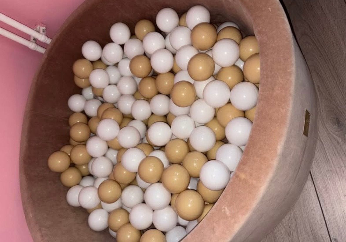 Roze ballenbak met ballen, Ophalen, Gebruikt, Jongen of Meisje