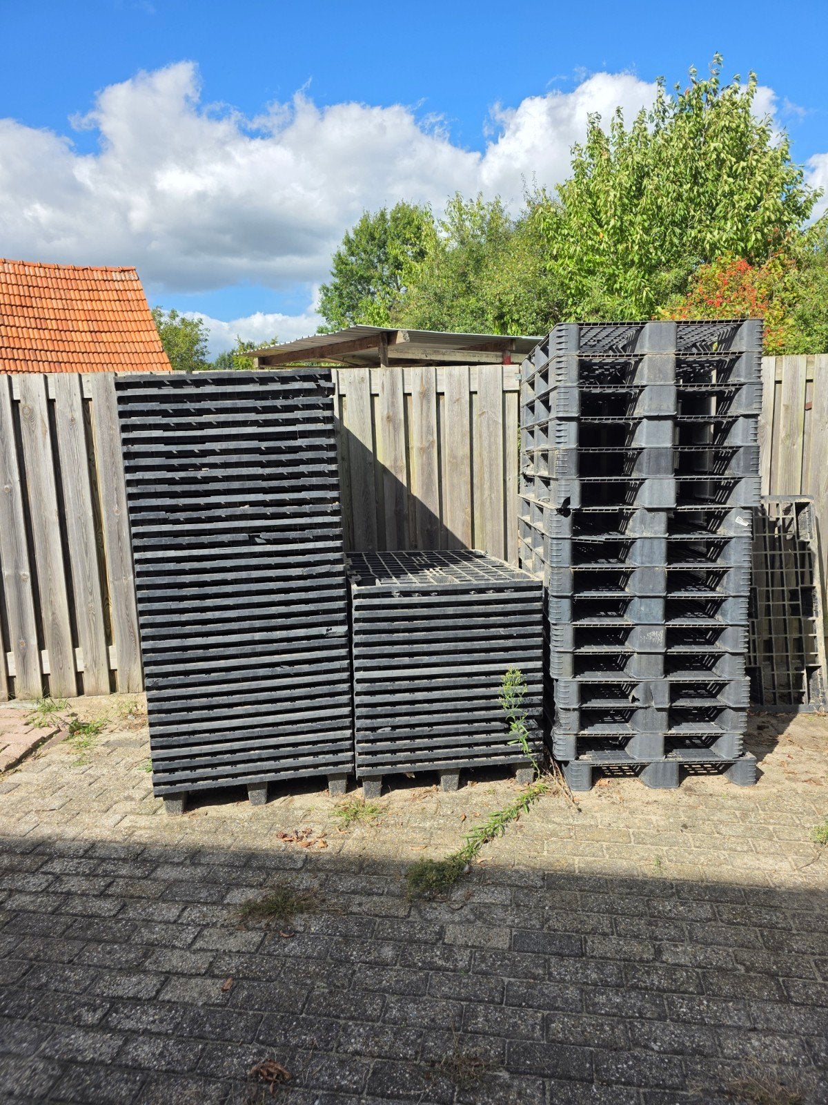 kunstof pallets, Tuin en Terras, Ophalen, Kunststof, Minder dan 3 meter, Minder dan 1 meter