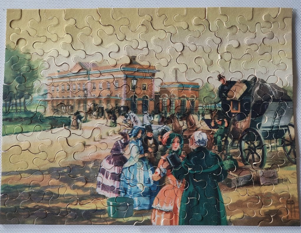 puzzle Station Utrecht CS 1843, NS Nederlandse Spoorwegen, Ophalen of Verzenden