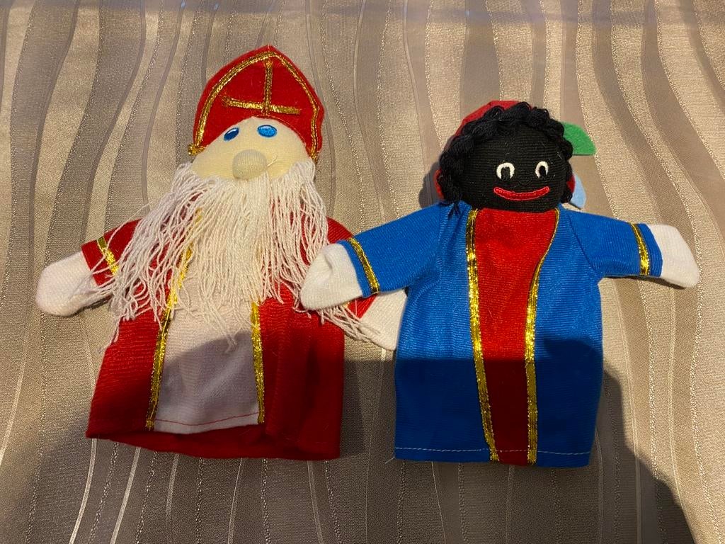 Handpoppen Sinterklaas, Ophalen of Verzenden, Zo goed als nieuw