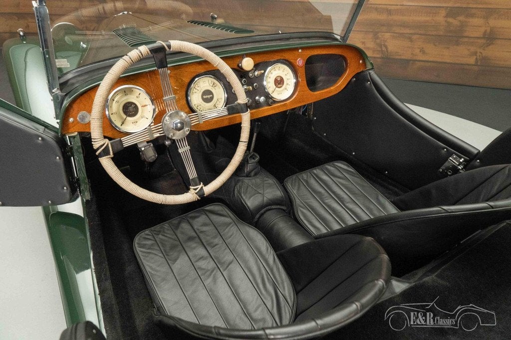 Morgan Plus 4 Super Sports | Lawrence Tune | 1961, Auto's, Zwart, Cabriolet, 2138 cc, Leder