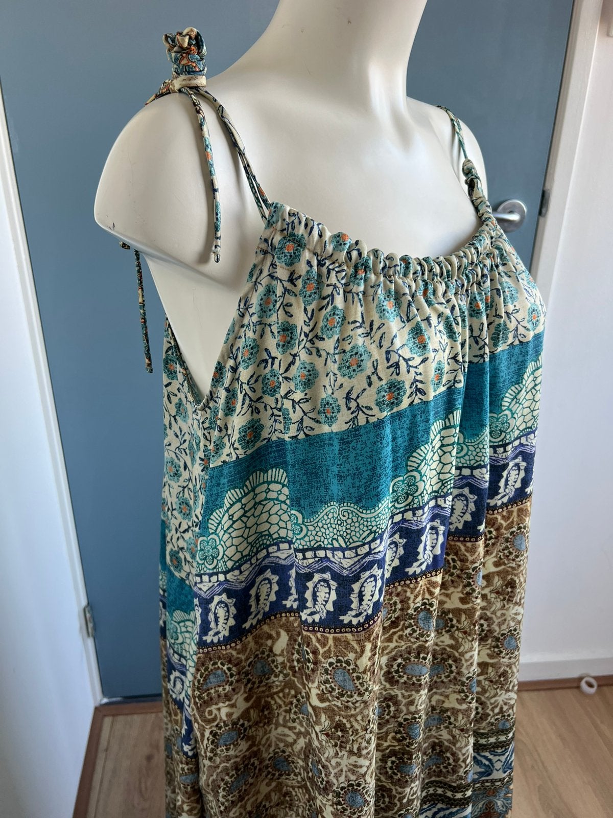 Falabella oversized jurkje hippy ibiza boho m zomers, Maat 38/40 (M), Meerkleurig, Ophalen of Verzenden, Zo goed als nieuw