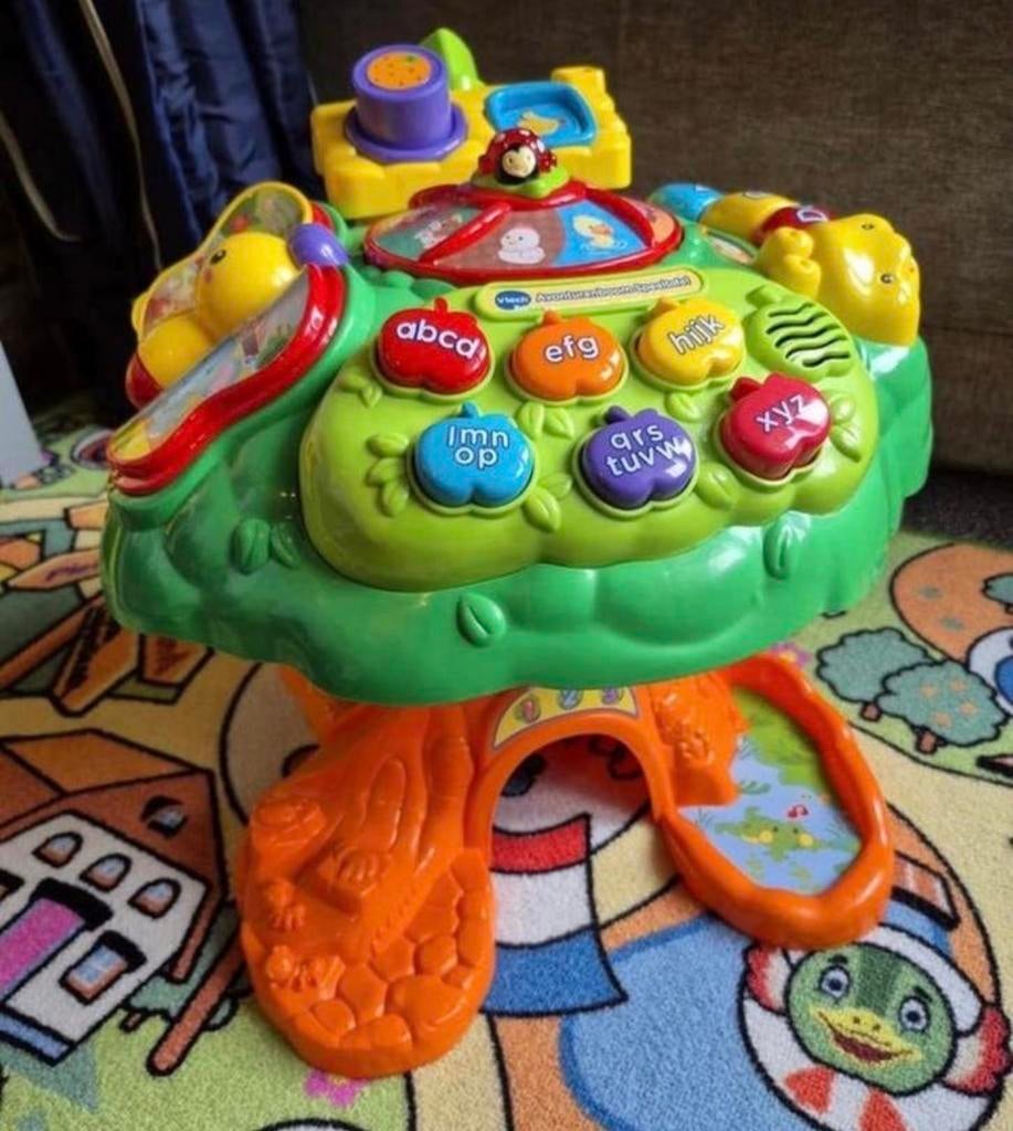 VTech Speel- en Leerboom: Interactieve Speeltafel, Ophalen, Gebruikt, 6 maanden tot 2 jaar