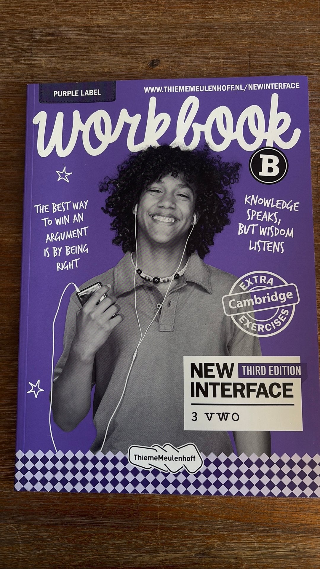 New Interface Workbook B 3 VWO - ThiemeMeulenhoff, Ophalen of Verzenden, Nieuw, VWO, Nederlands