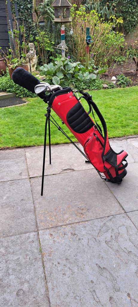 Complete heren beginners golfset etc, Ophalen of Verzenden, Gebruikt, Set