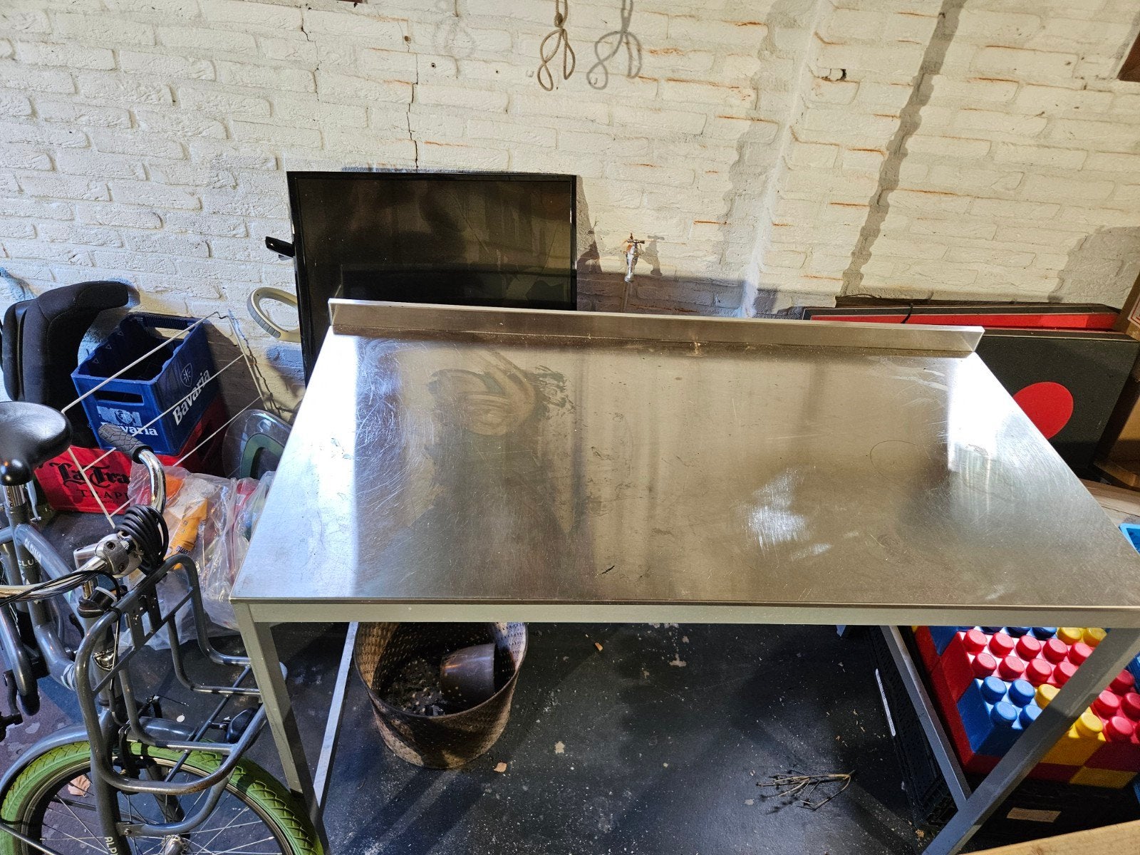Aluminium Werkbank - 65x126x95 cm, Doe-het-zelf en Verbouw, Ophalen of Verzenden