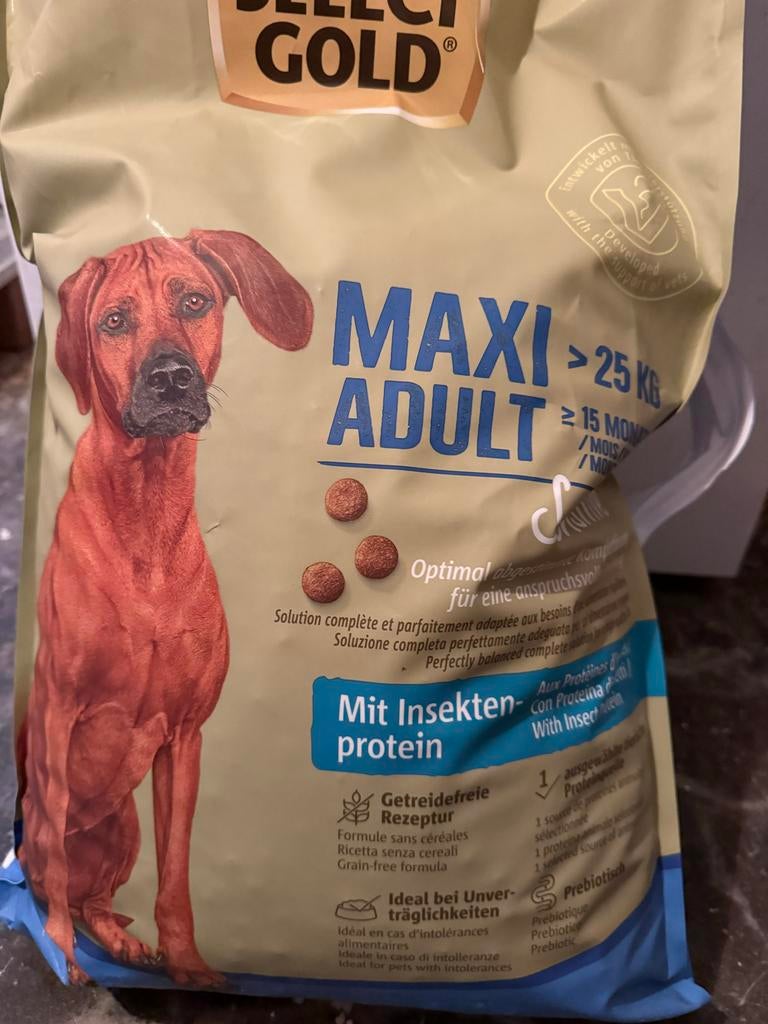 Hondenbrok - Select Gold - sensitive - ongeopend! 12kg, Dieren en Toebehoren, Dierenvoeding, Ophalen, Hond